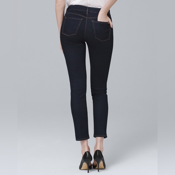 White House Black Market Mid-Rise Crop Jeggings - Picture 3 of 9